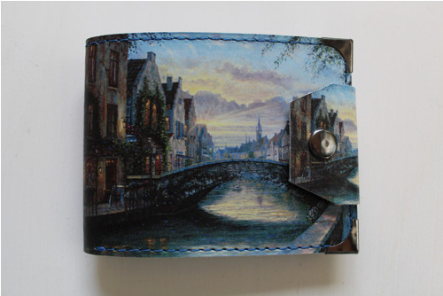 Kožená peněženka Benátky