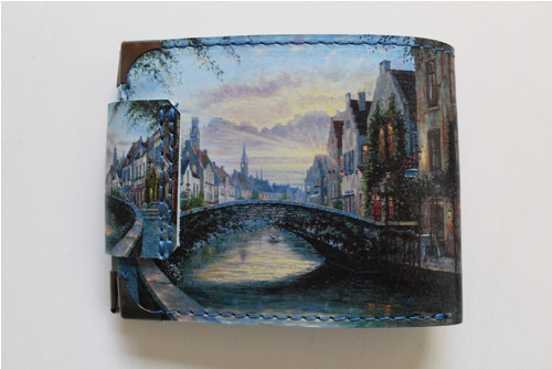 Kožená peněženka Benátky