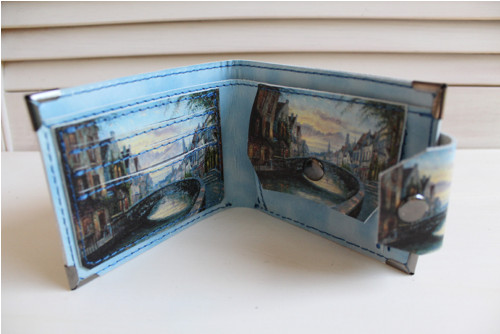 Kožená peněženka Benátky