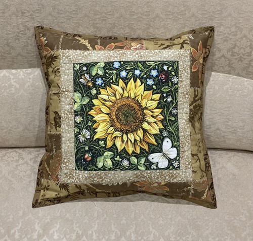 Povlak na polštář Slunečnice