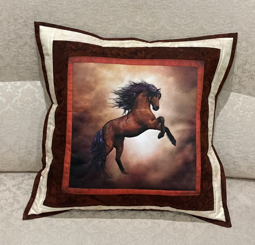 Povlak na polštář kůň