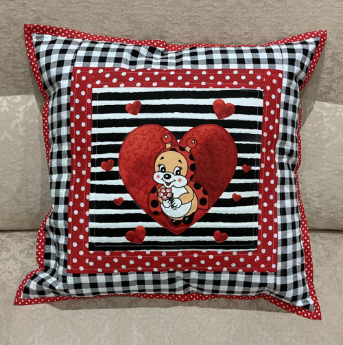 Povlak na polštář beruška