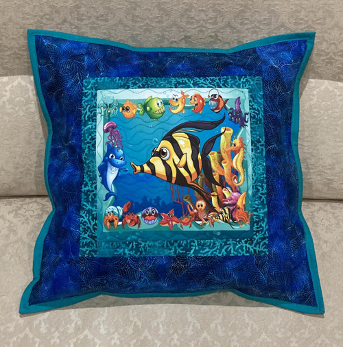 Povlak na polštář rybička