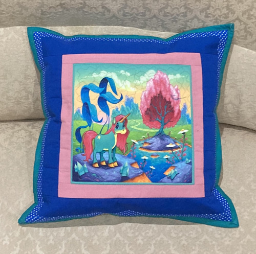 Povlak na polštář jednorožec I