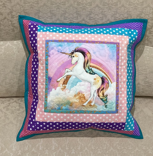 Povlak na polštář jednorožec II