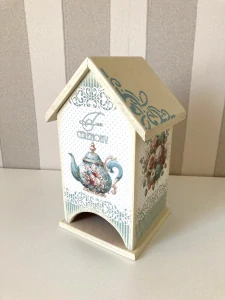 Domeček na čajové sáčky