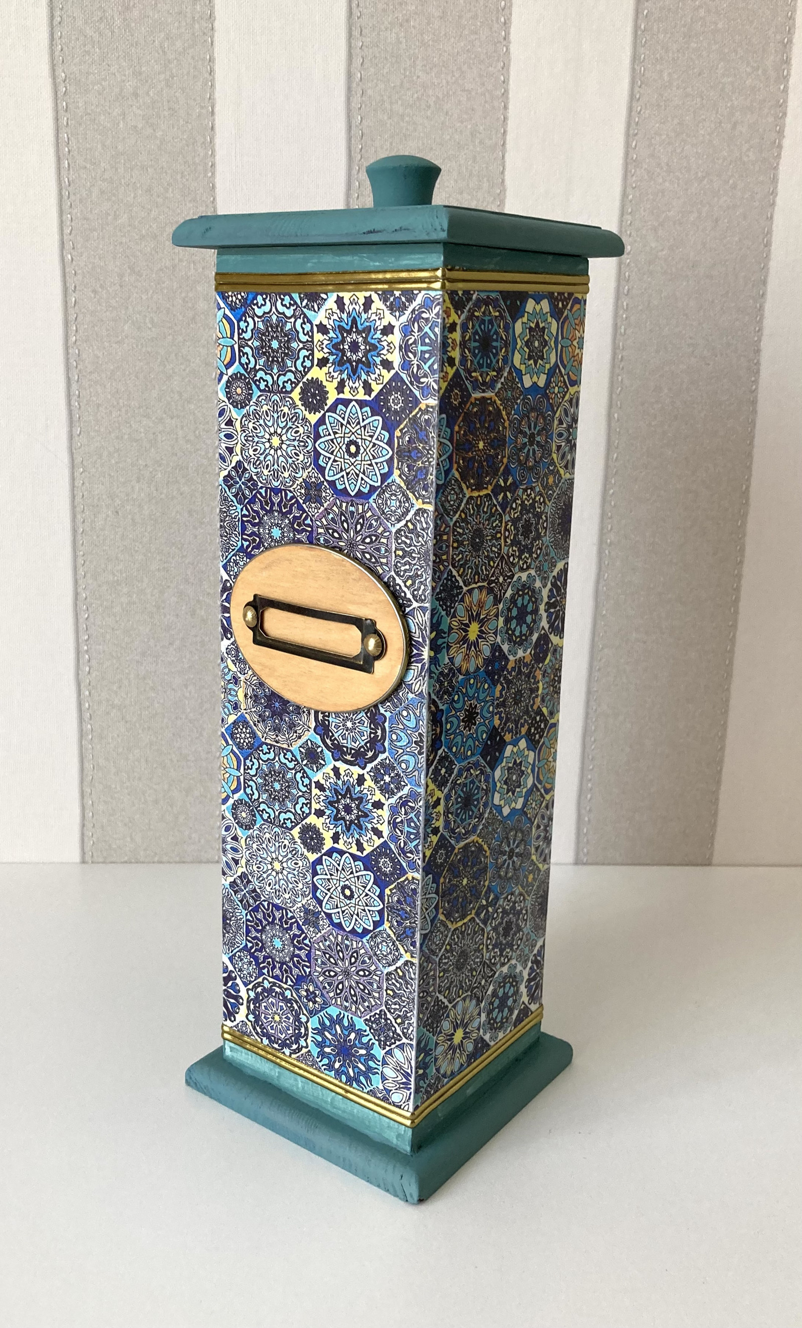 Dřevěná dóza na špagety