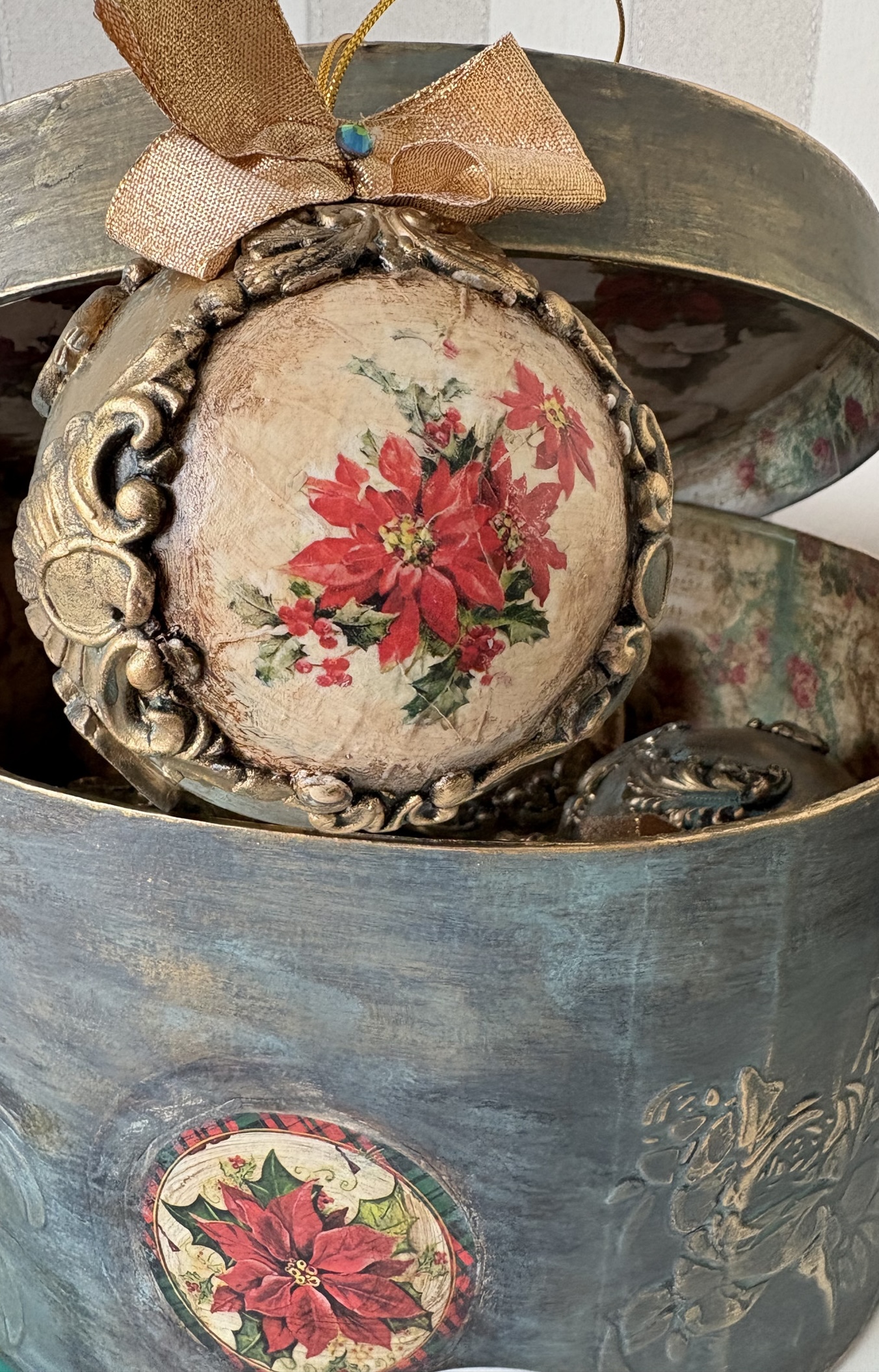 Novoroční sada Vintage květiny