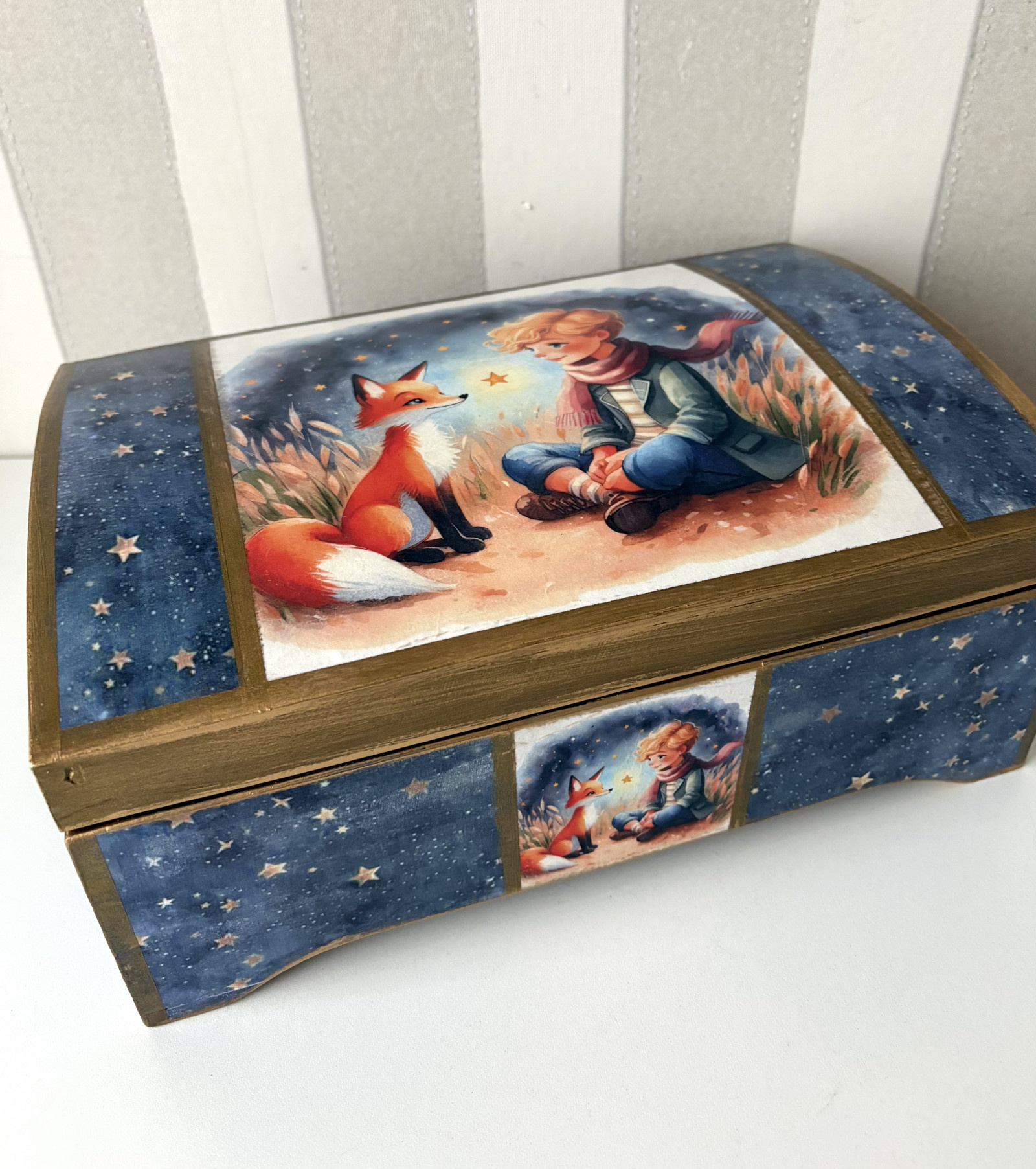 Truhla dřevěná Malý princ