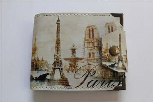 Kožená peněženka Paříž