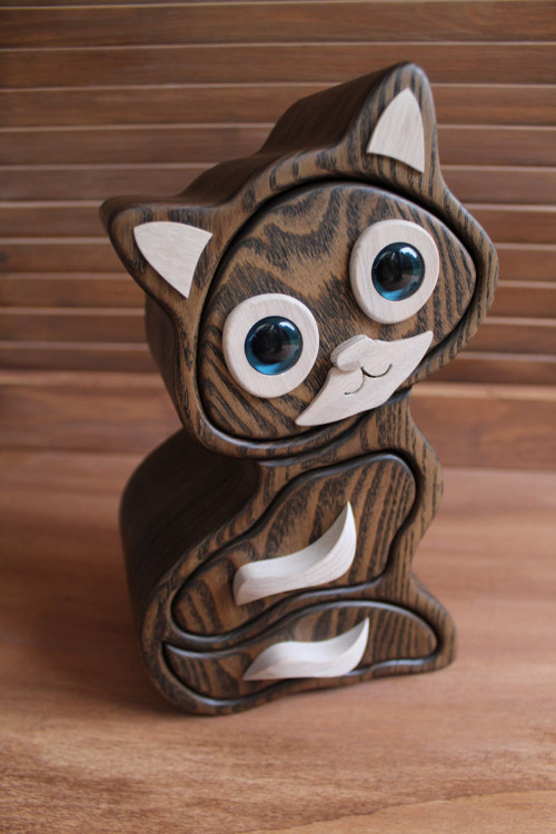 Šperkovnice kocourek tmavý