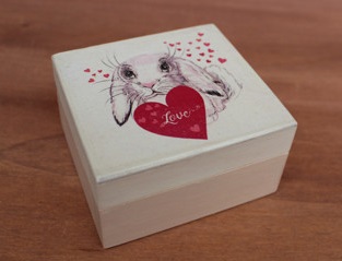 Malá krabička zajíček