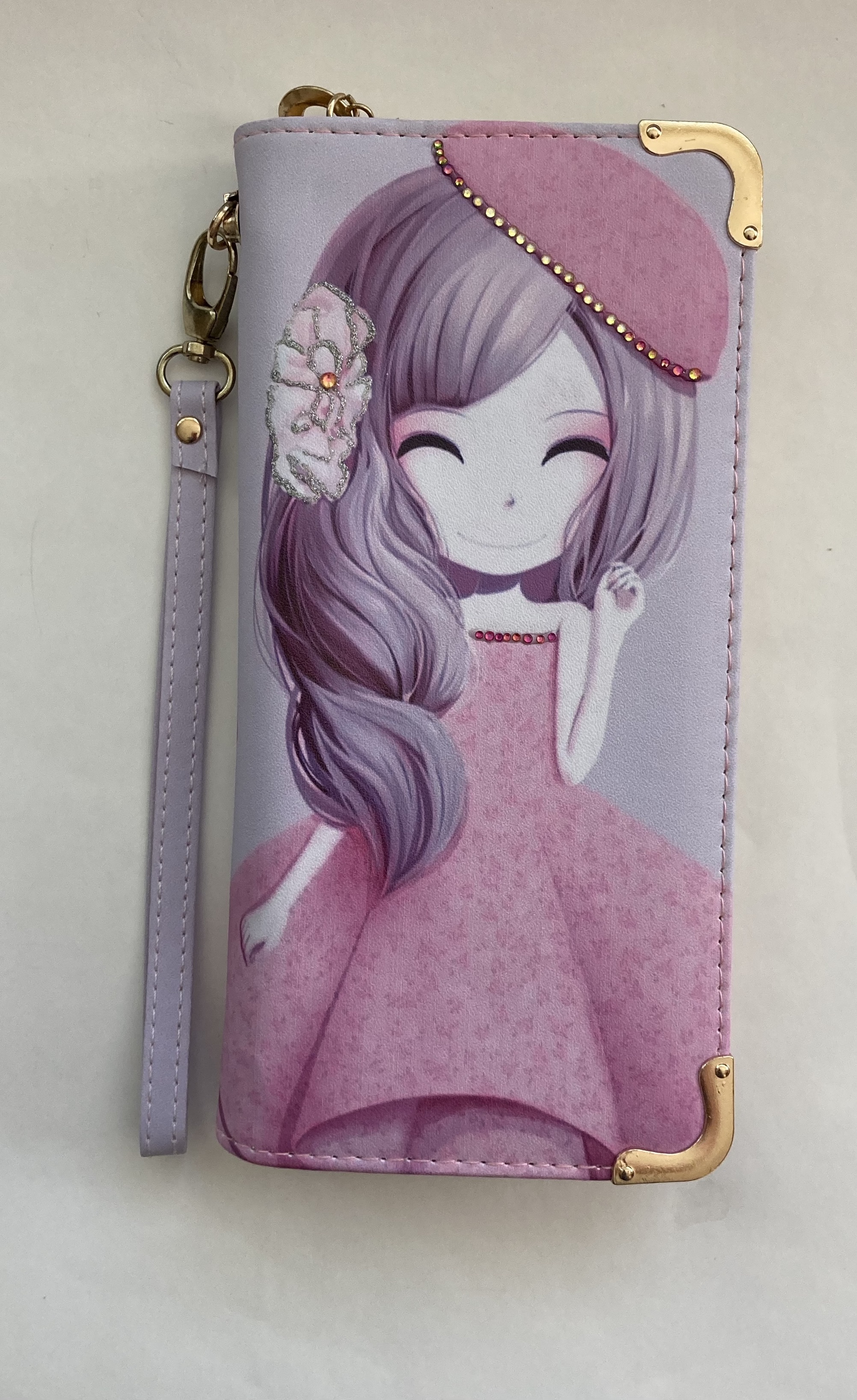 Peněženka  s poutkem na zápěstí 