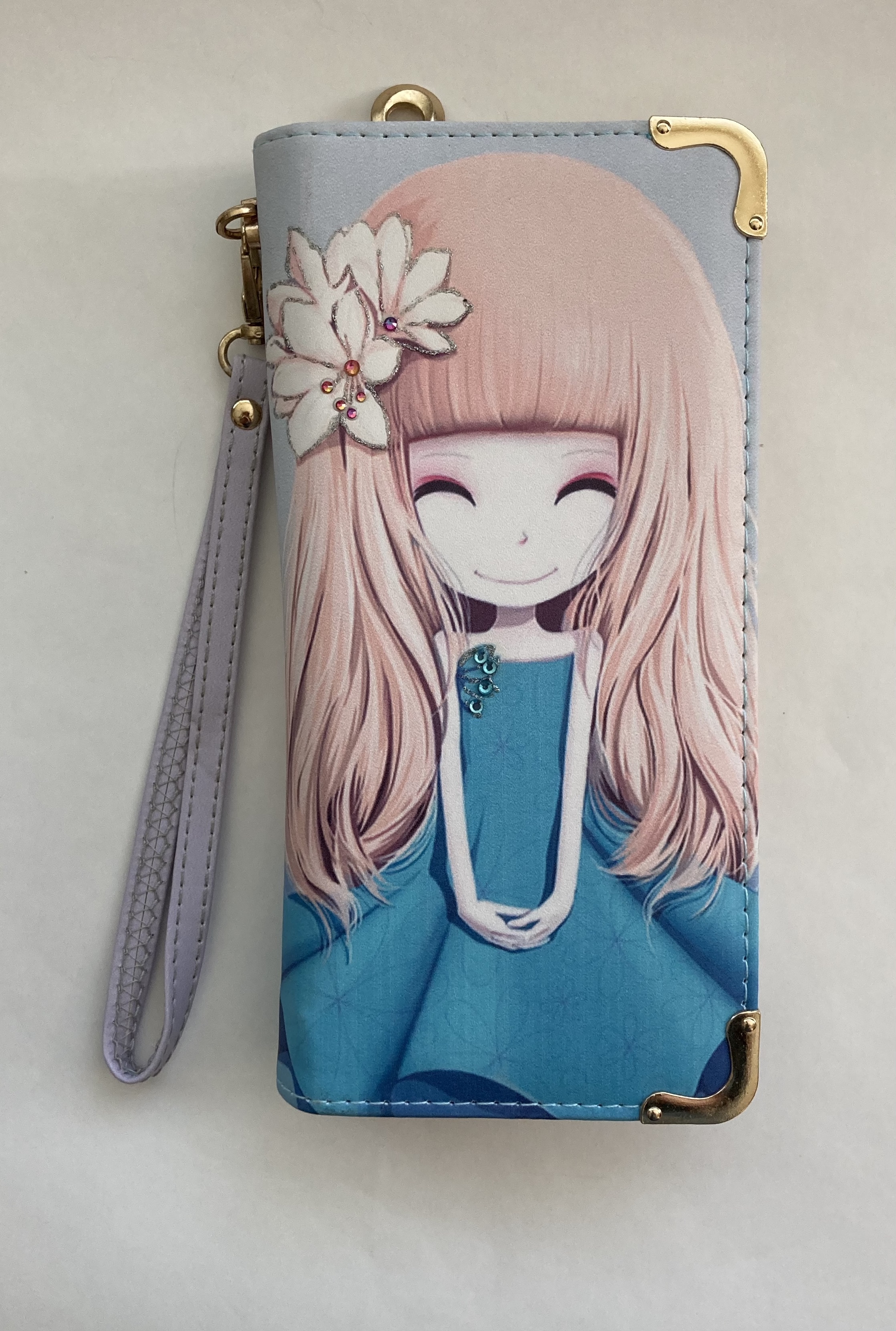 Peněženka  s poutkem na zápěstí 