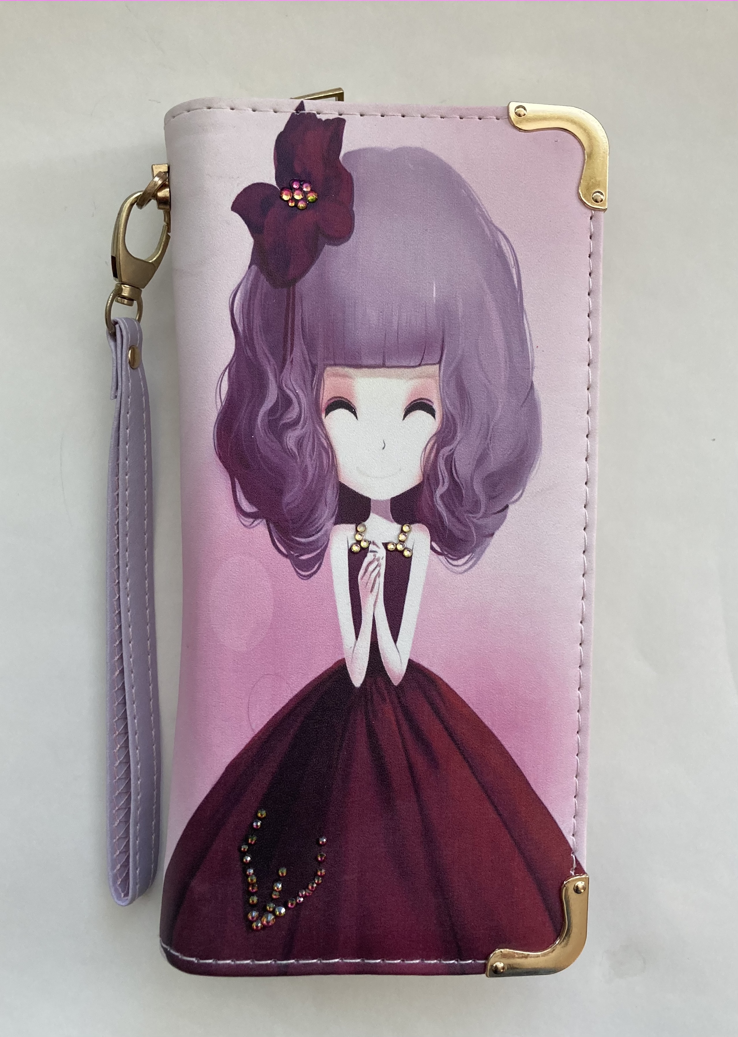 Peněženka  s poutkem na zápěstí 