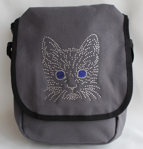 Taška šedá menší