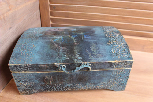 Truhla dřevěná petrolejová