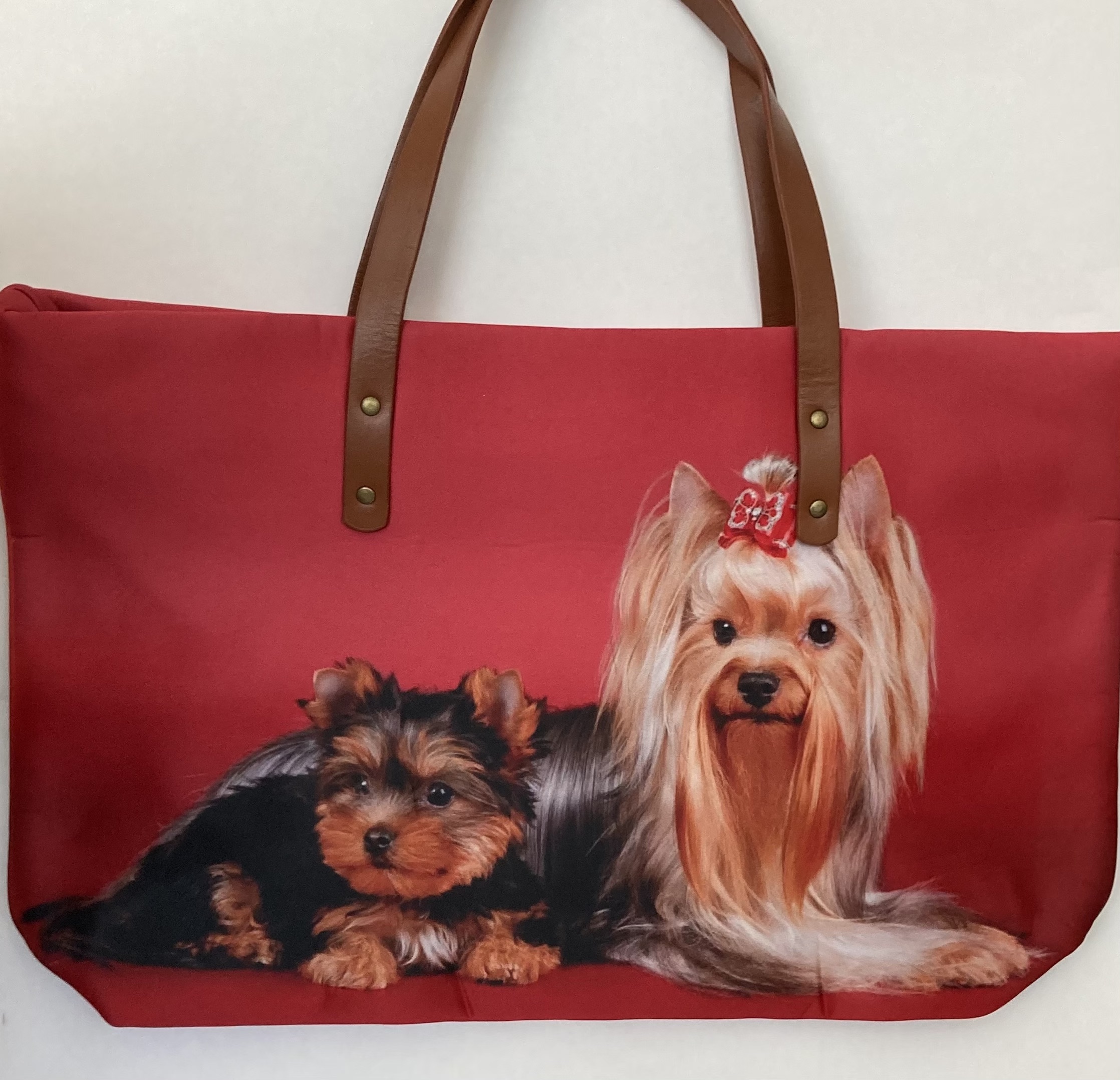 Taška s uchem z umělé kůže