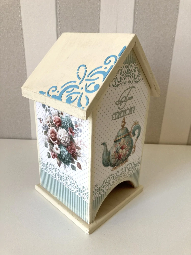 Domeček na čajové sáčky