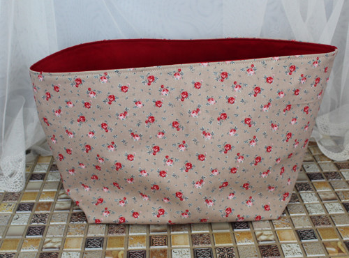 Úložný textilní košík