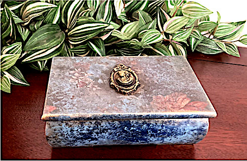 Šperkovnice tyrkysová