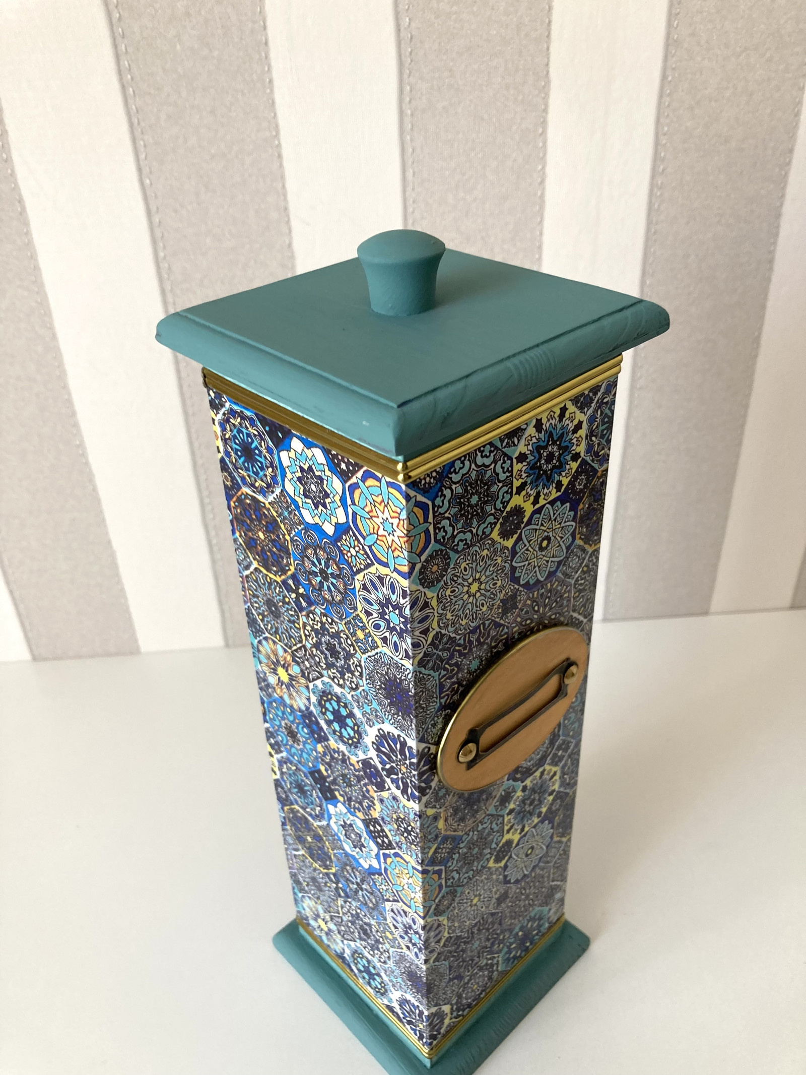 Dřevěná dóza na špagety