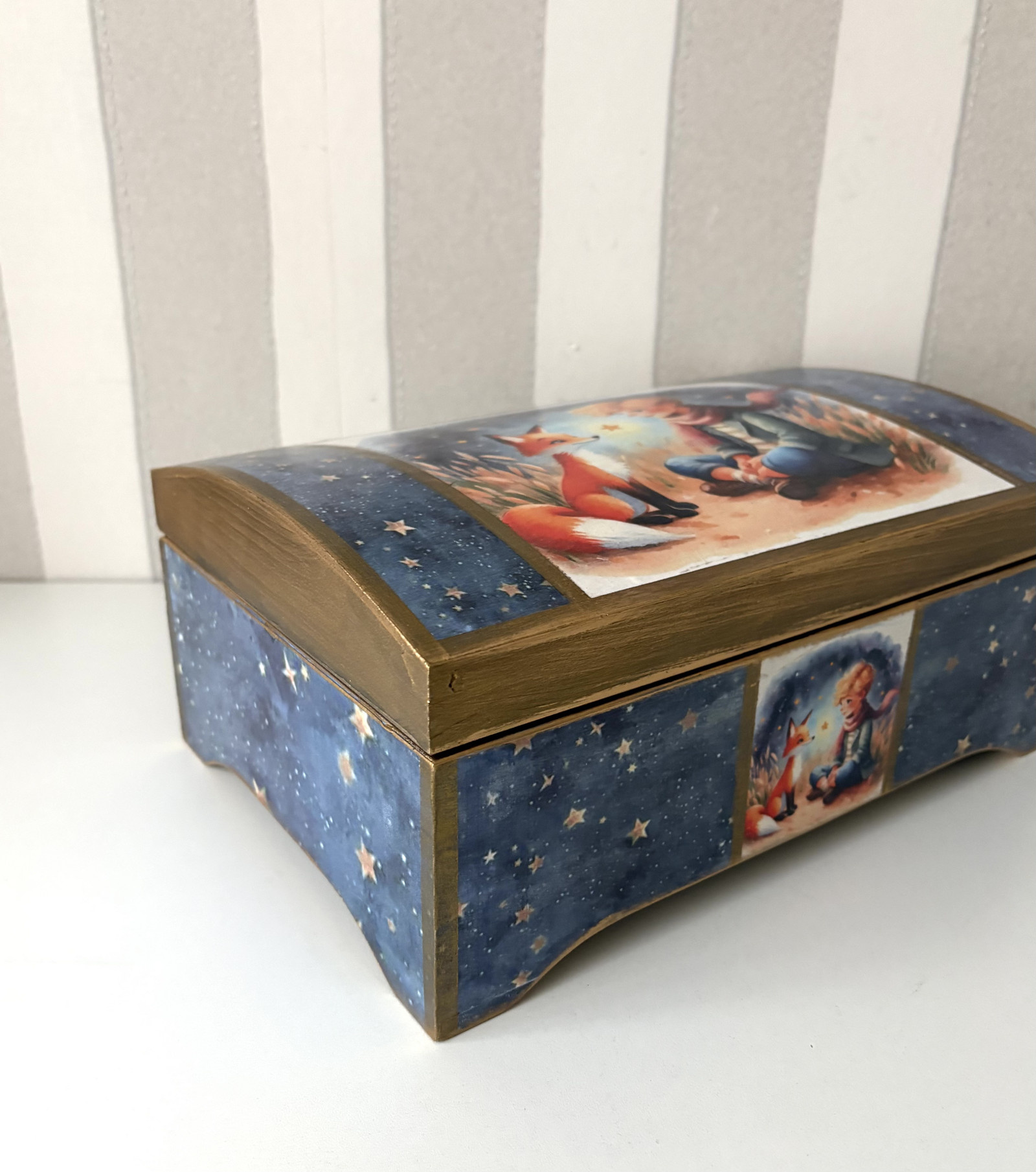 Truhla dřevěná Malý princ