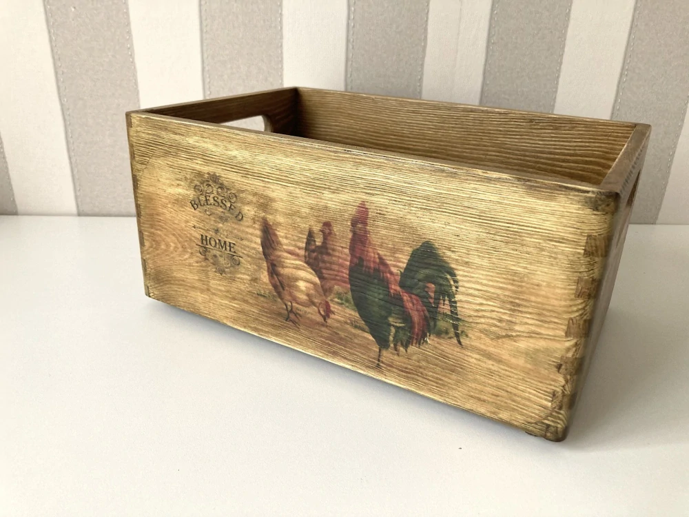 Dřevěný box Country Kitchen
