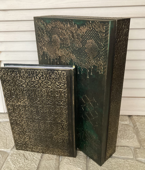 Dárková krabička a zápisníček