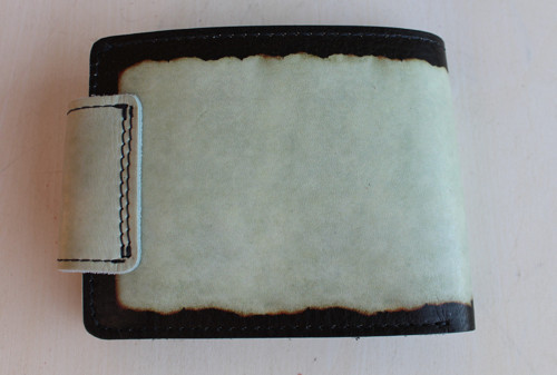 Kožená peněženka rytíř na koni