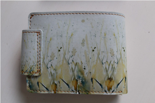 Kožená peněženka liška