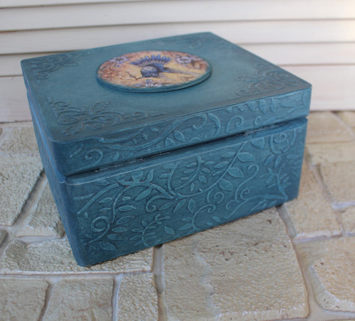 Krabička tyrkysová kolibřík