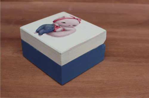 Malá krabička kočka