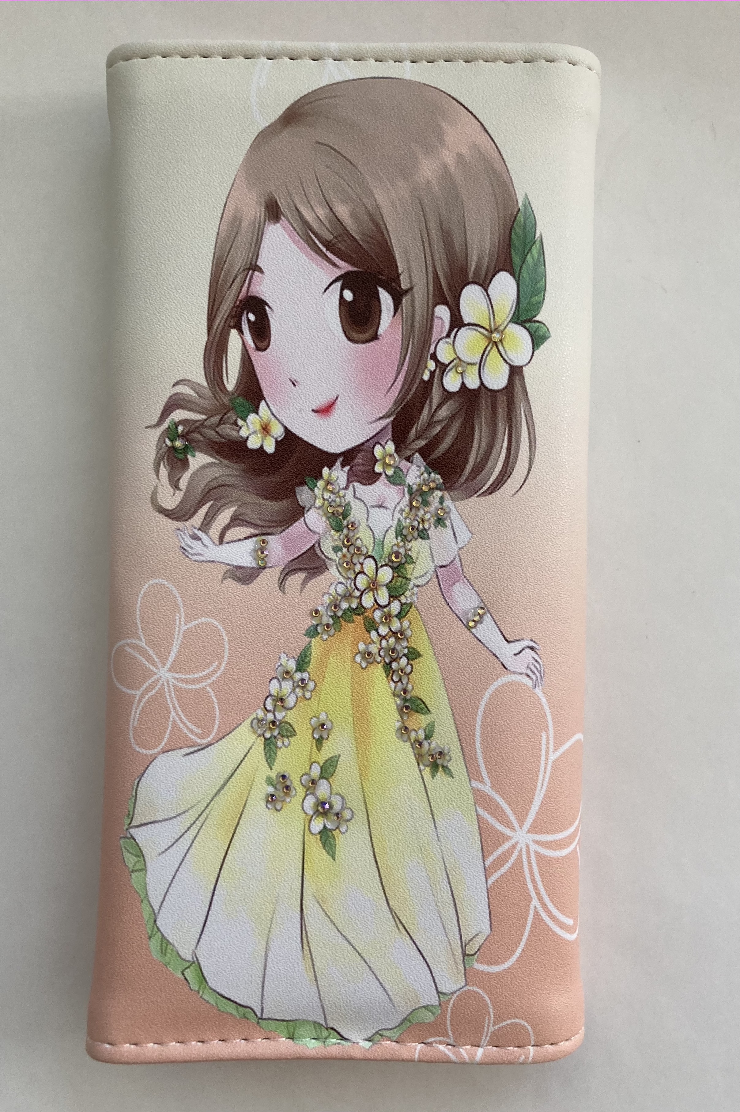 Peněženka - dívka ve žlutých šatech