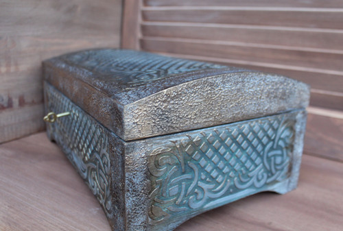 Truhla dřevěná na klíč