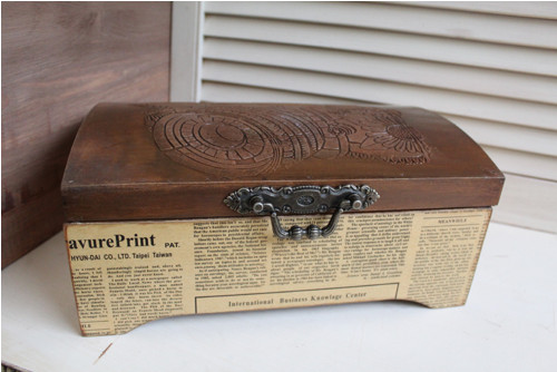 Truhla dřevěná - fotoaparát