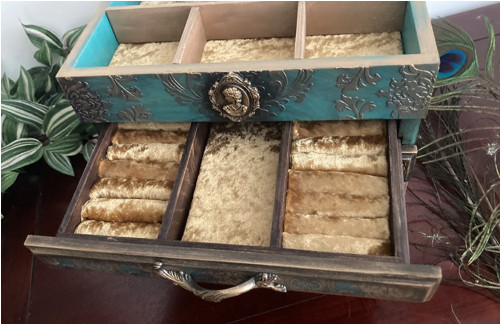 Šperkovnice ve viktoriánském stylu