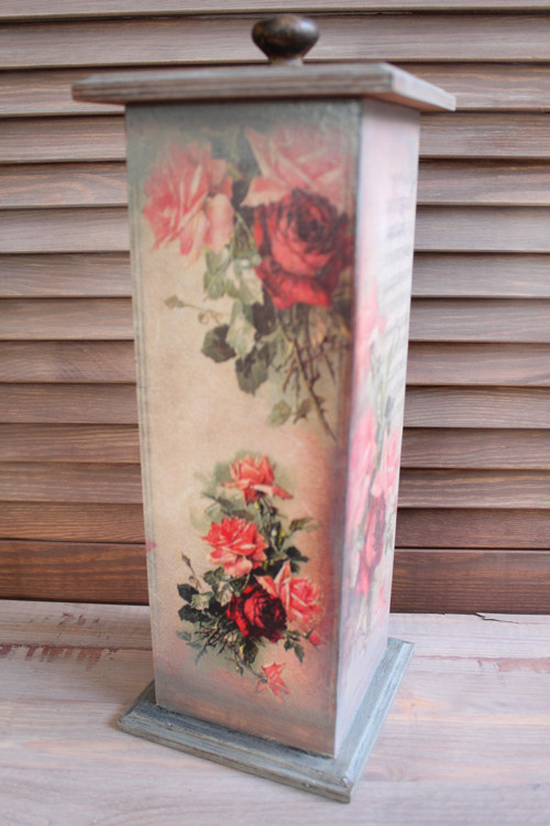 Dřevěná dóza na špagety