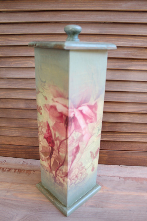 Dřevěná dóza na špagety