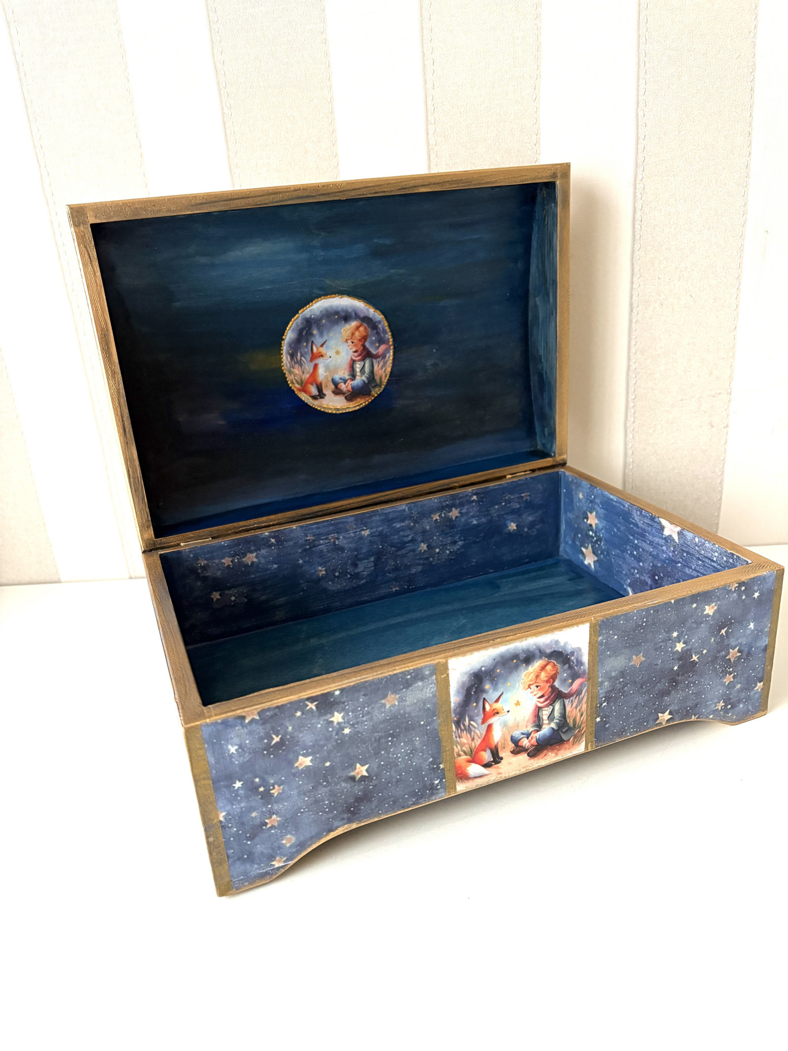 Truhla dřevěná Malý princ