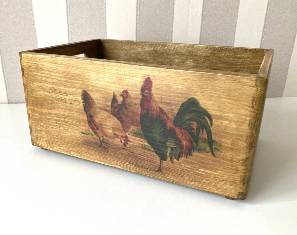 Dřevěný box Country Kitchen