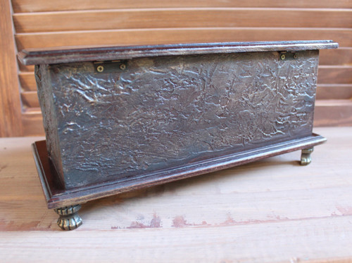 Dřevěná krabička Orel skalní