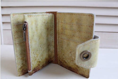 Kožená peněženka drak