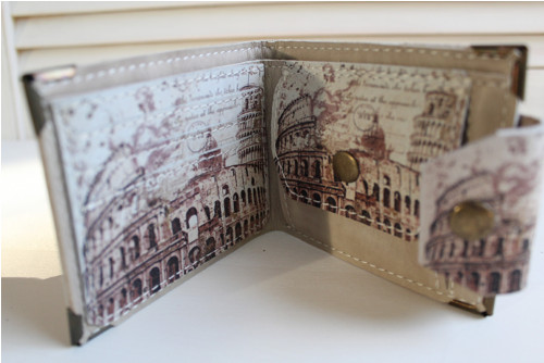 Kožená peněženka Itálie