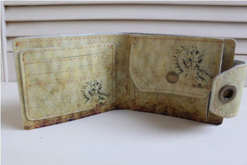 Kožená peněženka drak