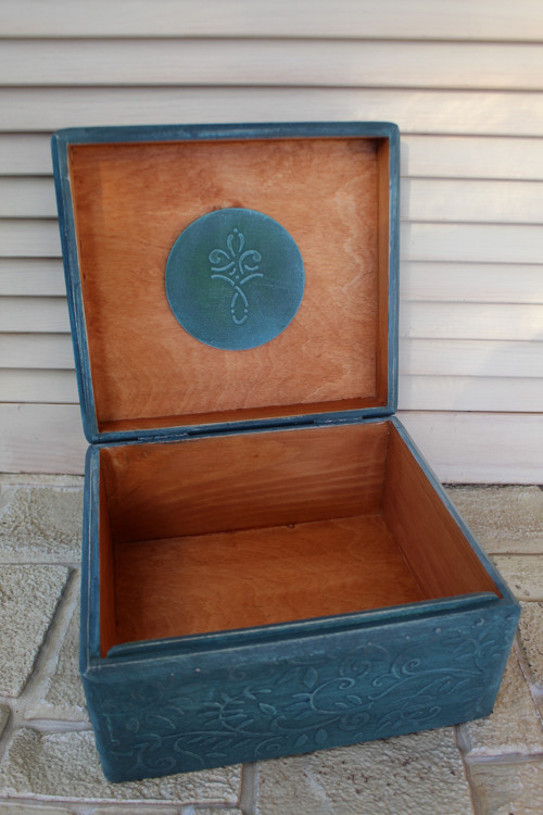 Krabička tyrkysová kolibřík