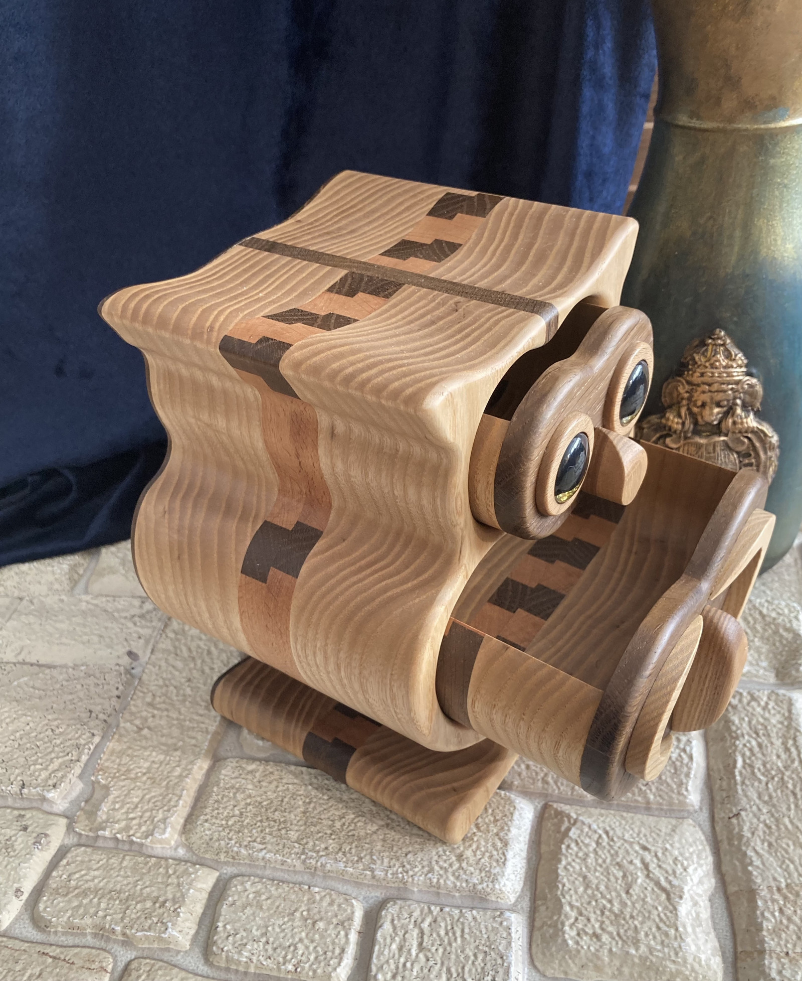 Šperkovnice Sova s tajným šuplíkem