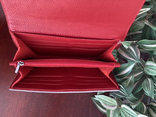 Peněženka holčička s máky