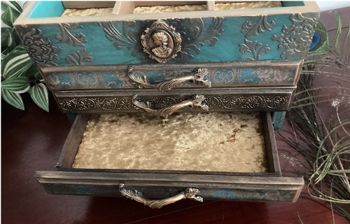 Šperkovnice ve viktoriánském stylu