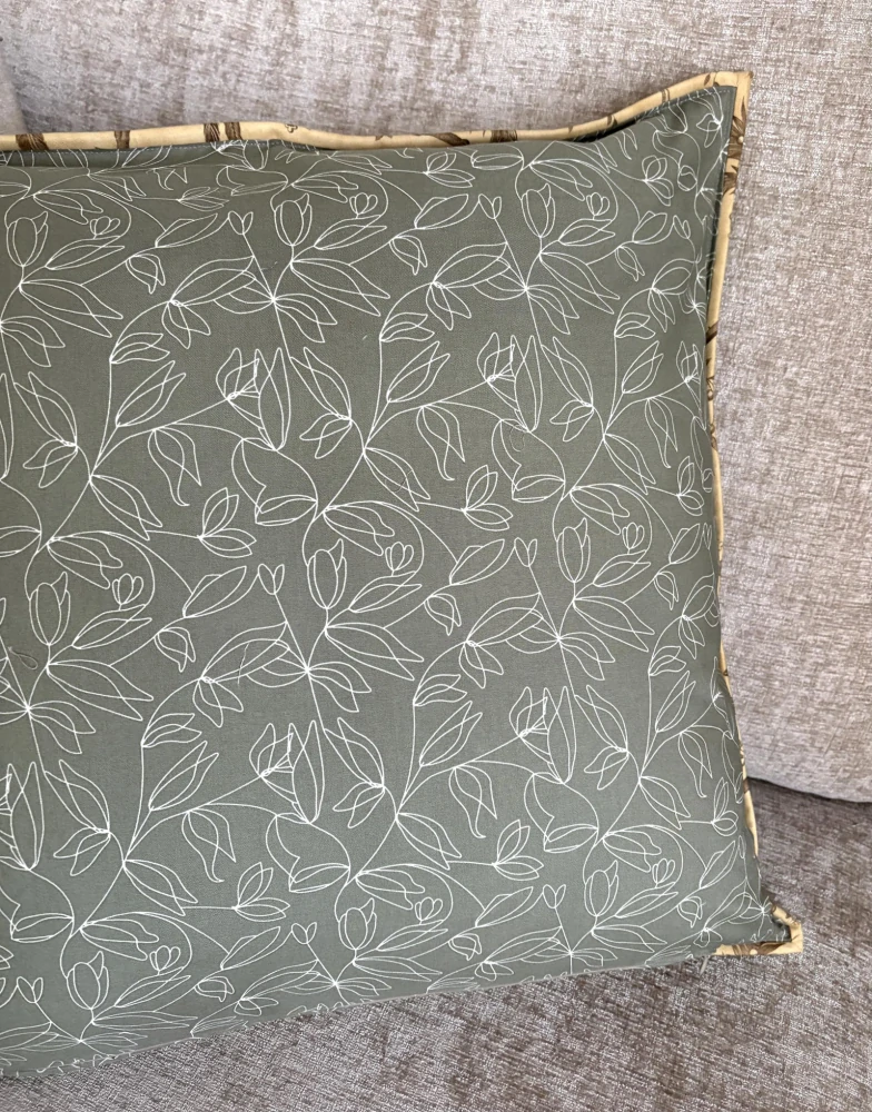 Botanická symfonie- Ručně šitý patchwork povlak